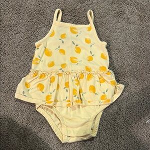 Carter's Yellow Lemon Print One Piece
